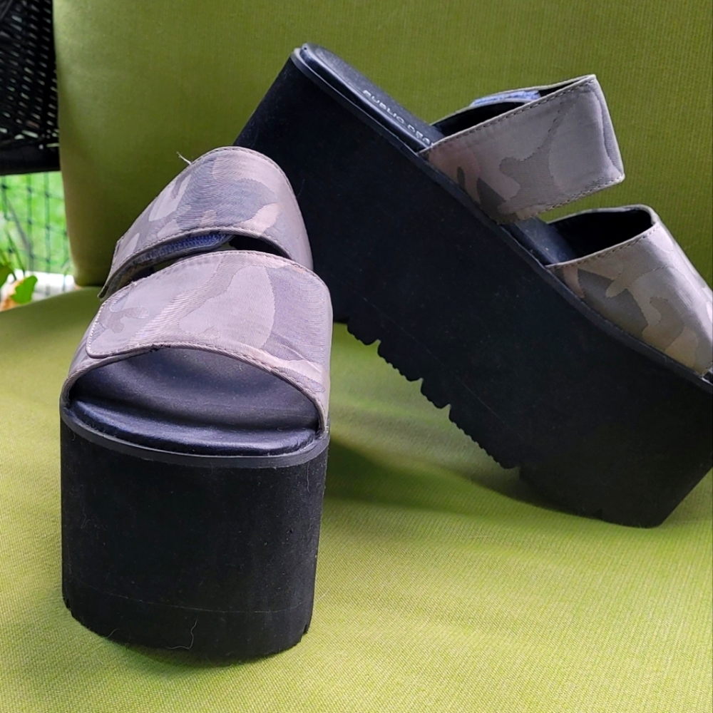 Public Desire platform sandals